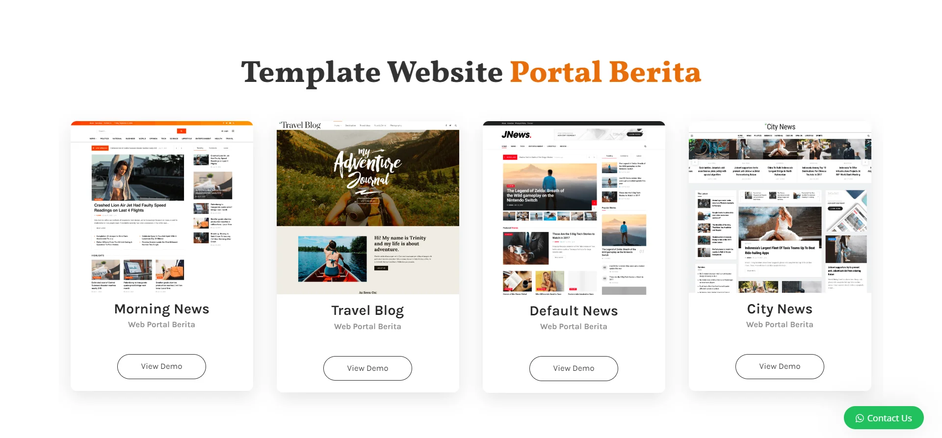Layanan Manajemen Website Remote Portal Berita