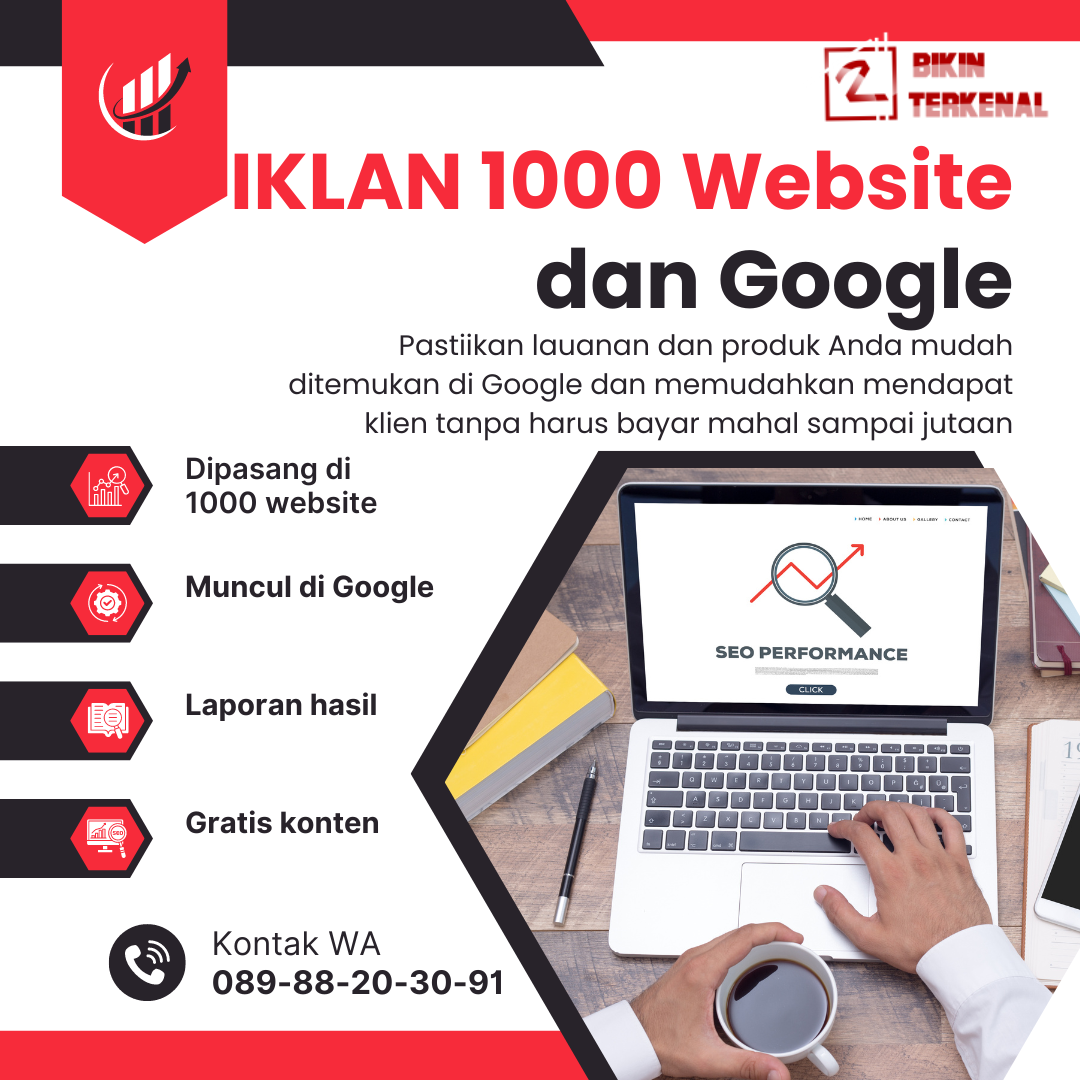 Iklan 1000 Website